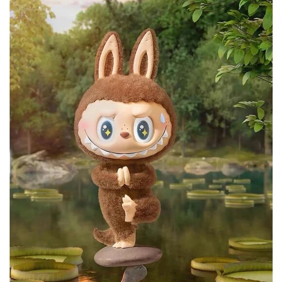 POP MART THE MONSTERS Labubu Lazy Yoga Series Blind Box - Picture 5 of 10